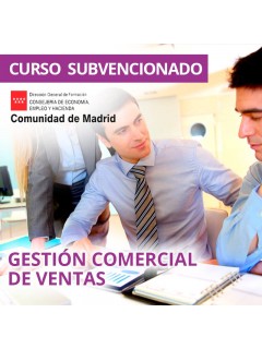 Gestión comercial de ventas. Certificado de profesionalidad. Madrid